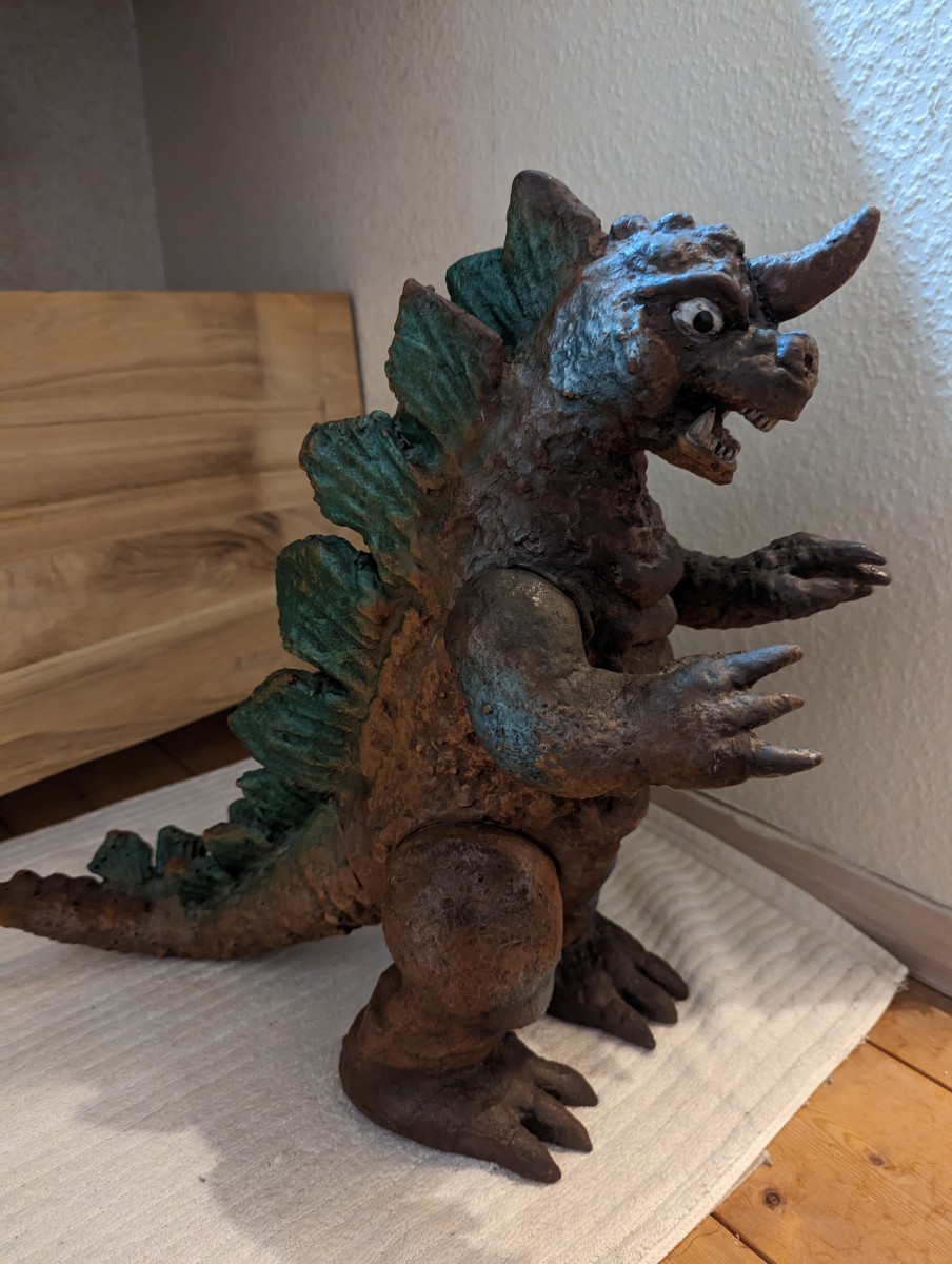 Yahoo!オークション - マルサン ブルマァク 当時物キングゴジラ大 パチ