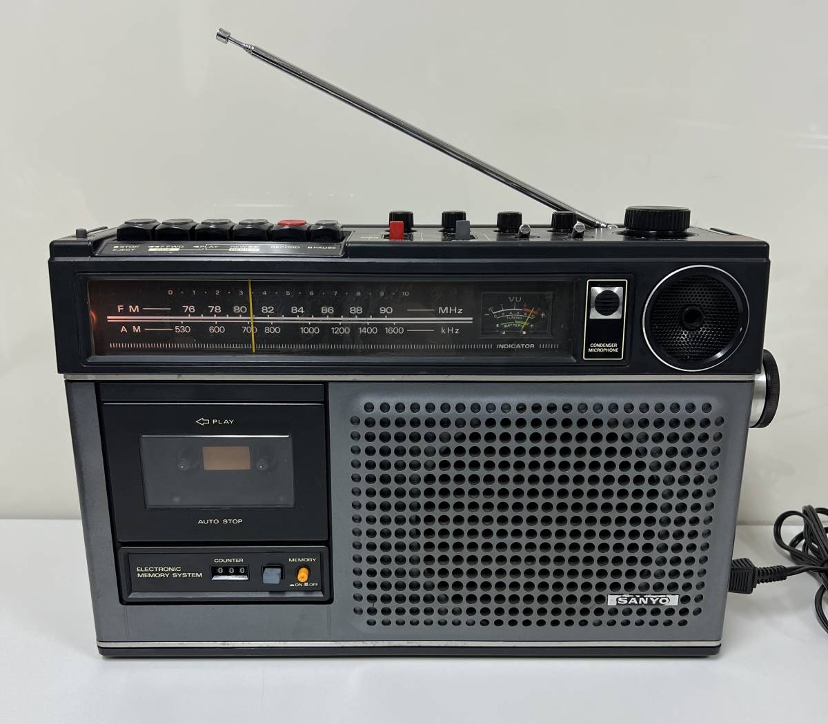 Yahoo!オークション - SANYO MR 8160 ラジカセ 中古ジャンク
