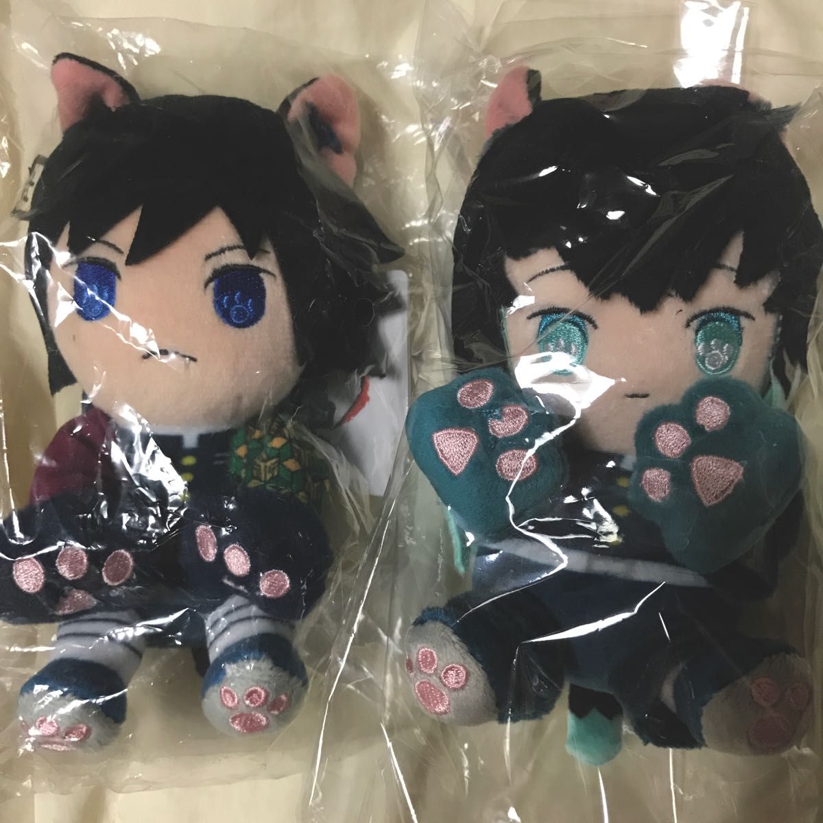 鬼滅の刃 にゃふぉるめ ぬいぐるみ/冨岡義勇/時透無一郎 セット｜Yahoo