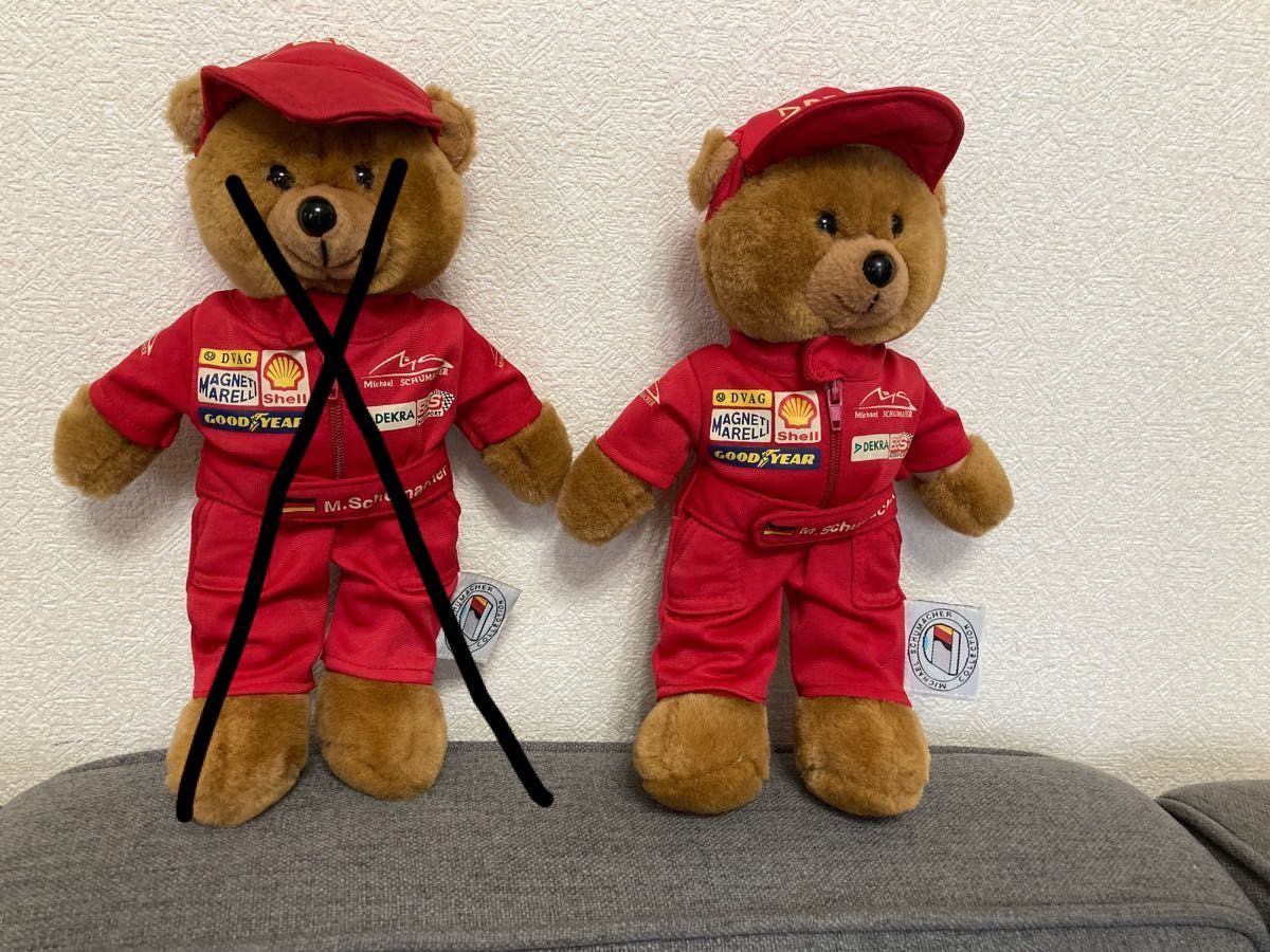 F1 シューマッハ ぬいぐるみ レア｜Yahoo!フリマ（旧PayPayフリマ）