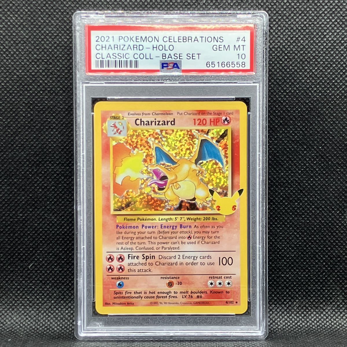 Yahoo!オークション - PSA10 ポケモンカード 海外 リザードン 25th セ