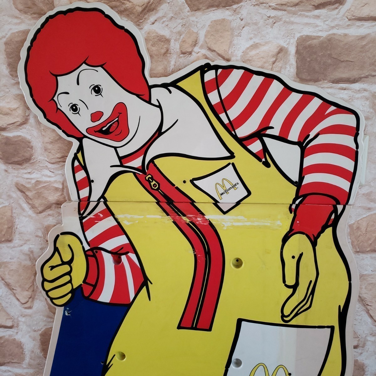 マクドナルド ロナルド ドナルド ストアディスプレイ 看板 店舗用