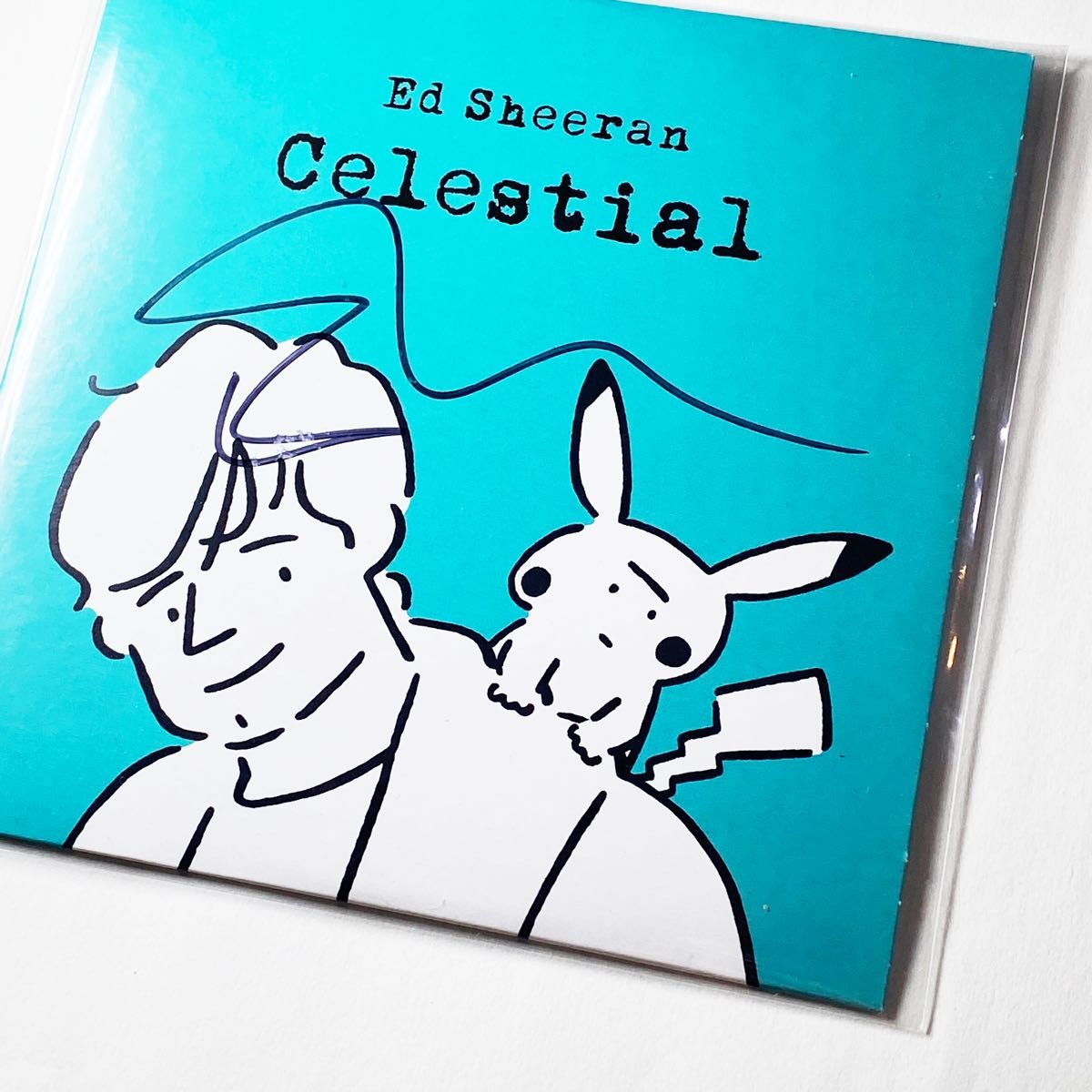 直筆サインCD Ed Sheeran Celestial エド・シーラン ポケモン =｜Yahoo