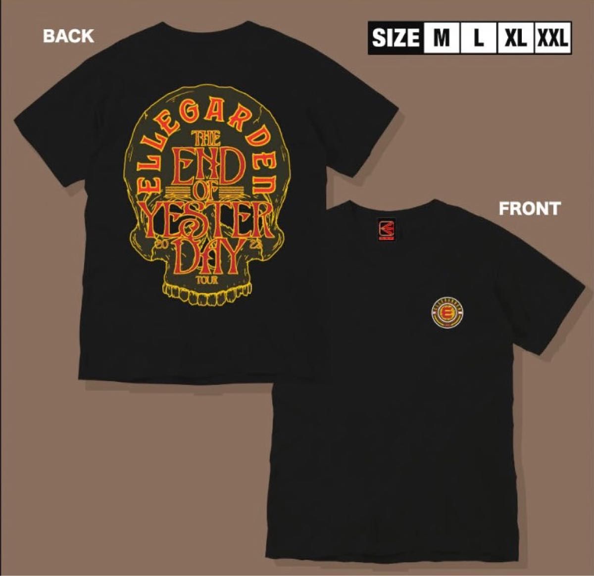 ELLEGARDEN The End of Yesterday Tour 2023 Tシャツ 黒 L 未開封
