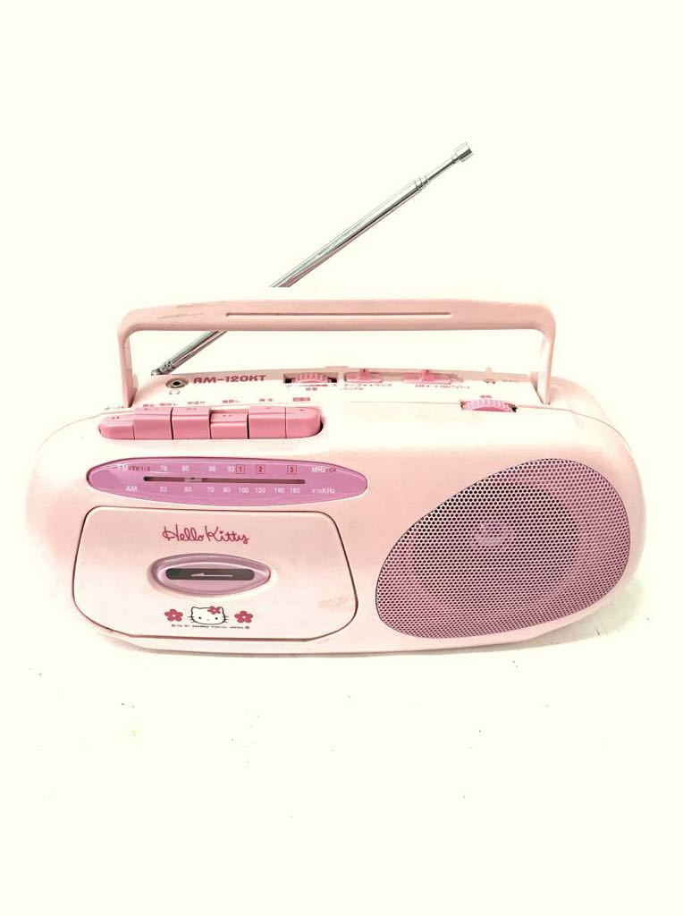 Hello Kitty サンリオ ハローキティ― ラジオカセットレコーダー
