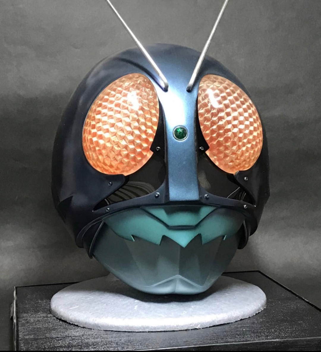 Yahoo!オークション - 仮面ライダー旧1号 1/1サイズ レプリカマスク