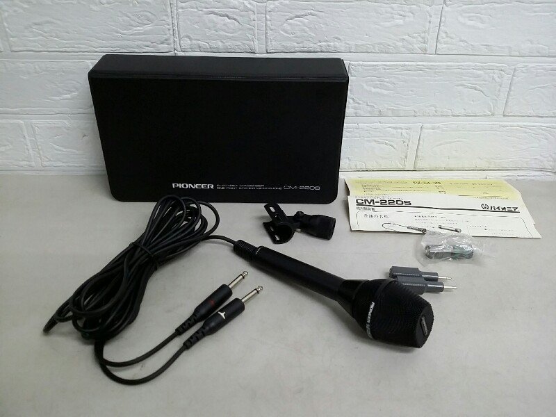 Pioneer マイク CM-220S Pioneer マイク CM-220S PIONEER ステレオ