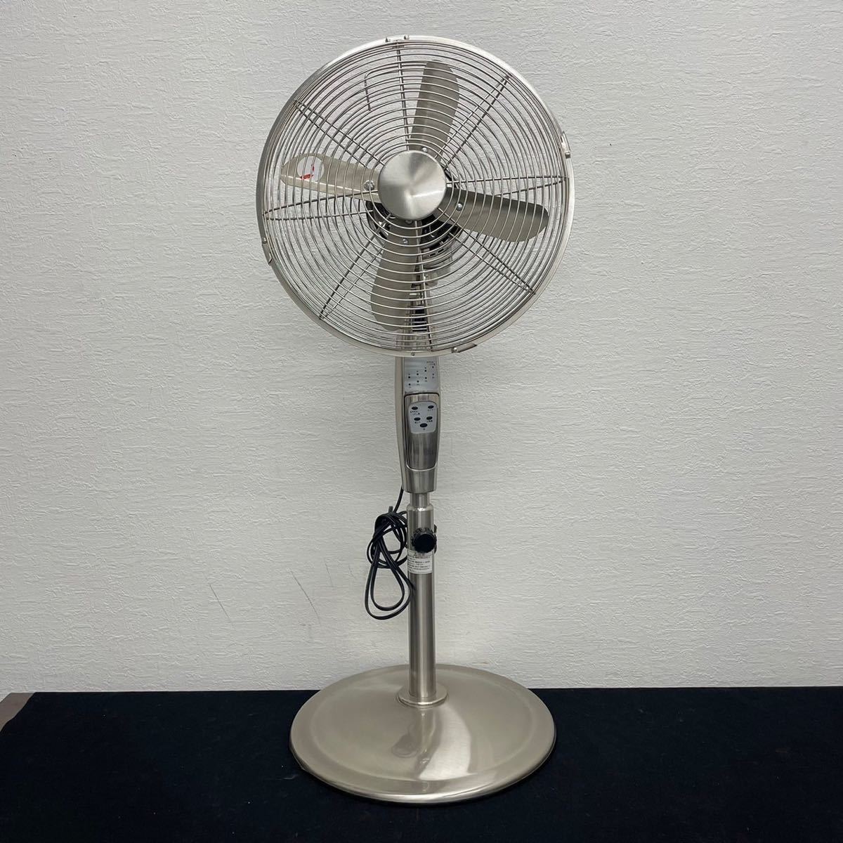 アンティーク ドウシシャ メタル扇風機 LIR-350 フルリモコン式