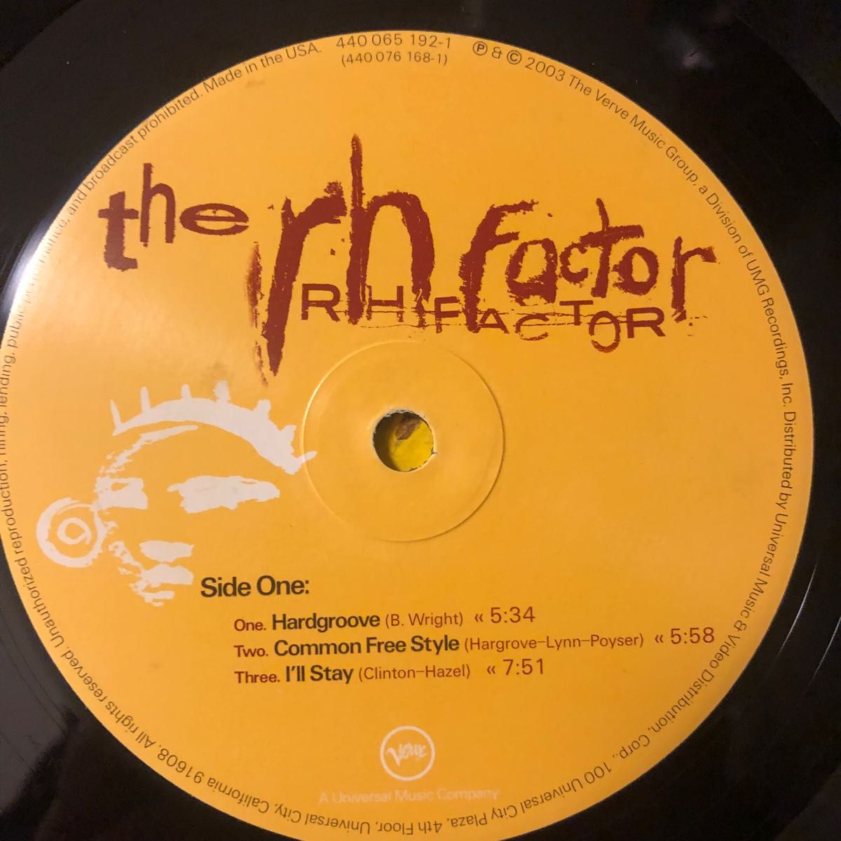 オリジナル盤 The RH Factor Hard Groove レコード LP ロイ