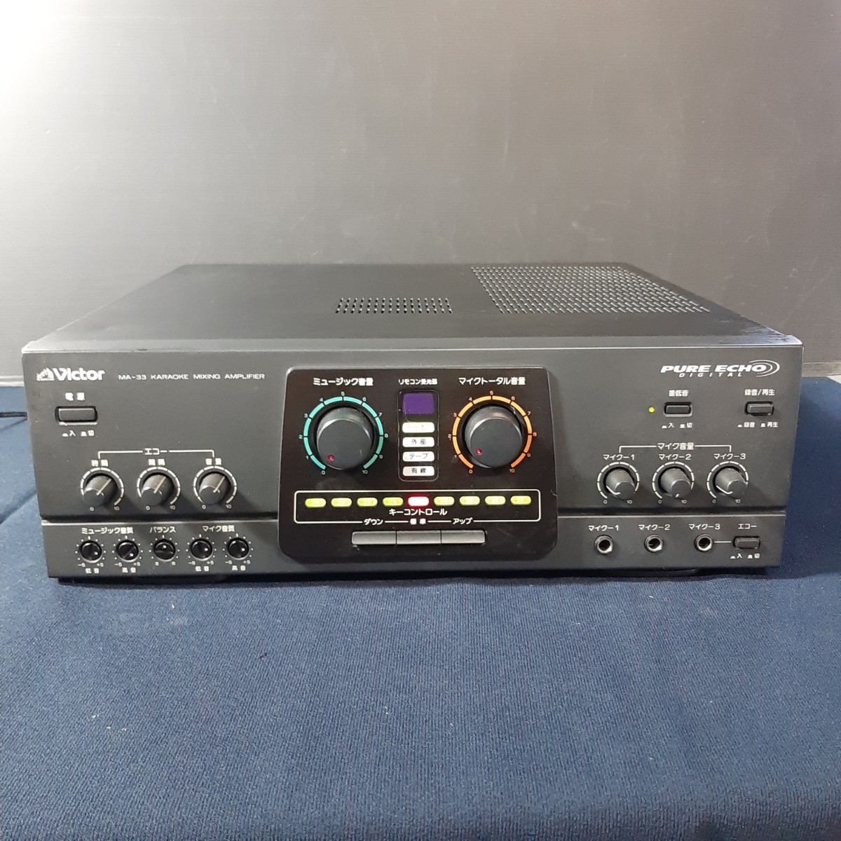 Victor ミキシング アンプ MA-33(S) Victor MA-33 カラオケ