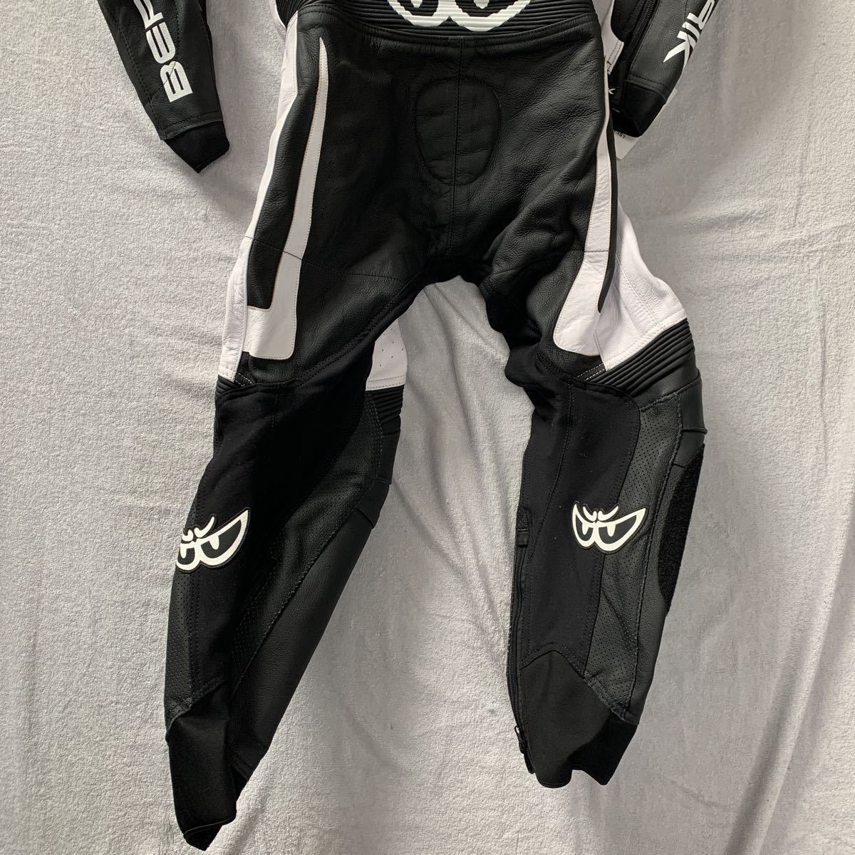 送料無料 BERIK ベリック レーシングスーツ レザースーツ パンチング