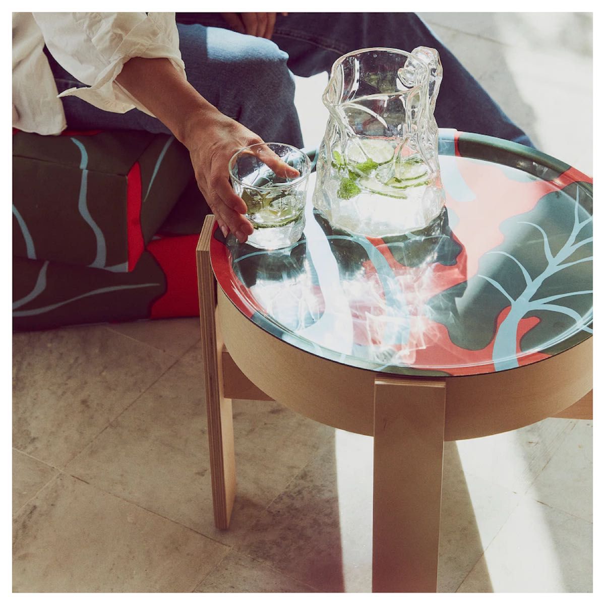 IKEA marimekko BASTUA バストゥア サイドテーブル｜Yahoo!フリマ（旧