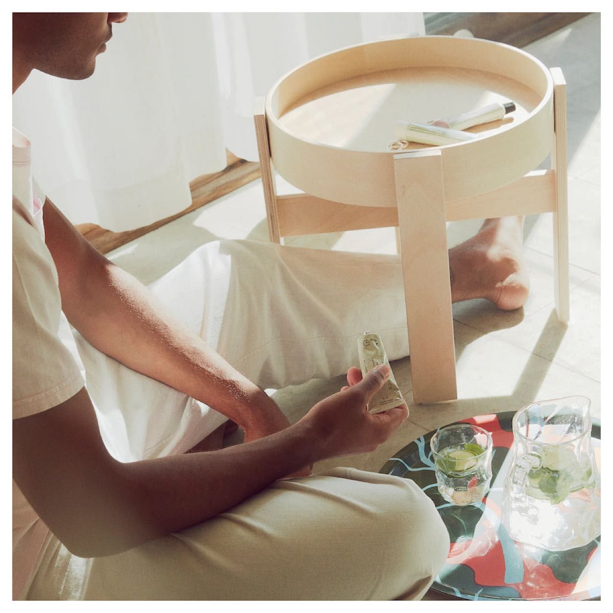 IKEA marimekko BASTUA バストゥア サイドテーブル｜Yahoo!フリマ（旧