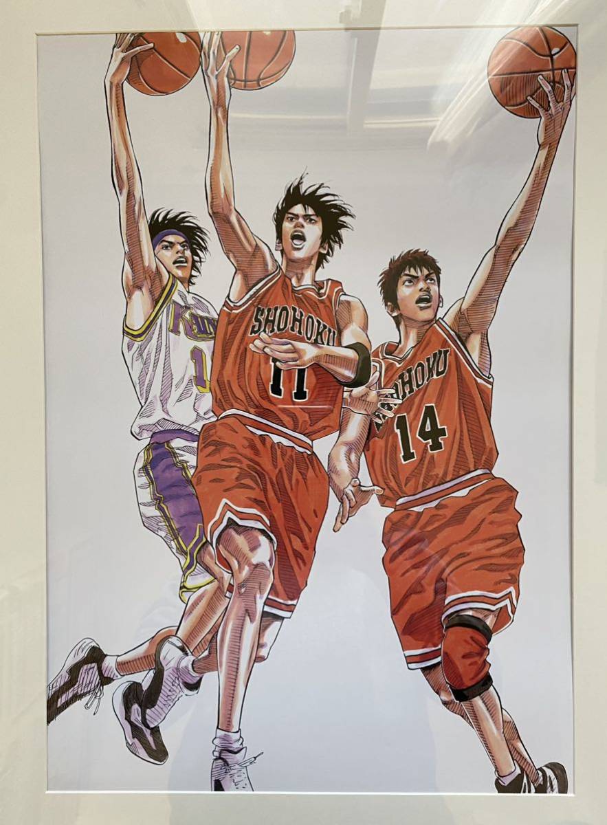 額装品】スラムダンク SLAM DUNK 井上雄彦 ポスター大ver I TAKEHIKO
