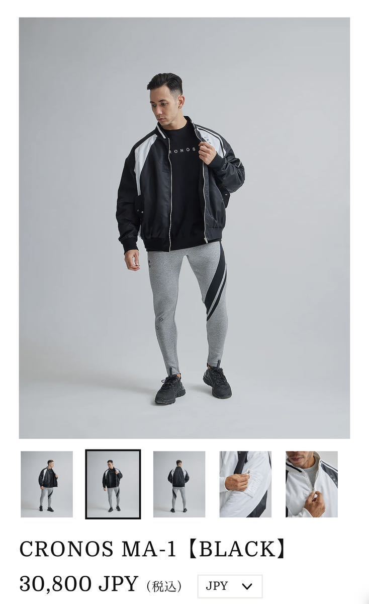 新作 クロノス CRONOS MA-1 ジャケット ブラックS リフト LYFT｜Yahoo