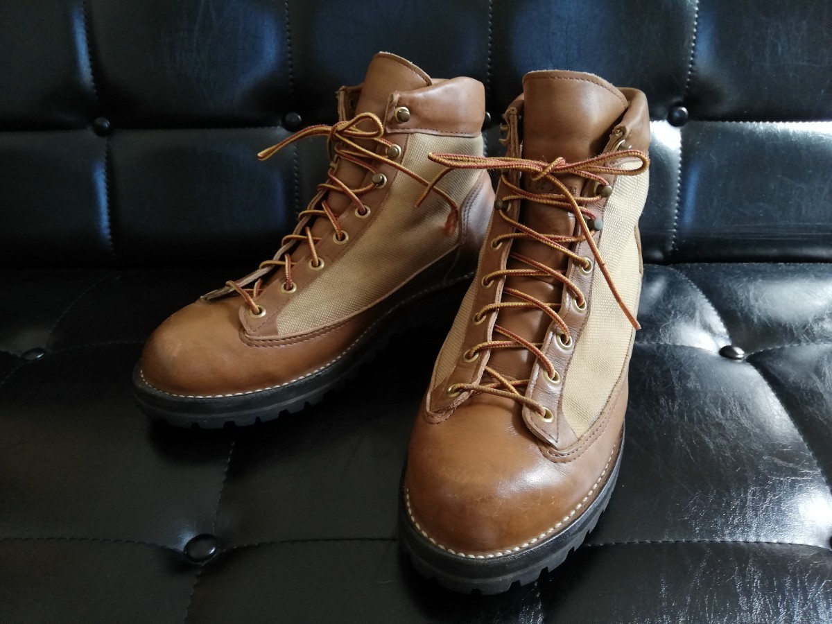 超希少 90年代初期 Danner ダナーライト 8EE GORE-TEX 刺繍タグ 黒タブ