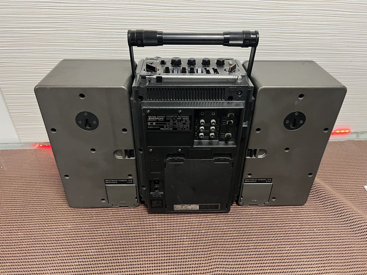 Yahoo!オークション - 希少HITACHI 日立 TRK-9050 ラジカセメンテナン