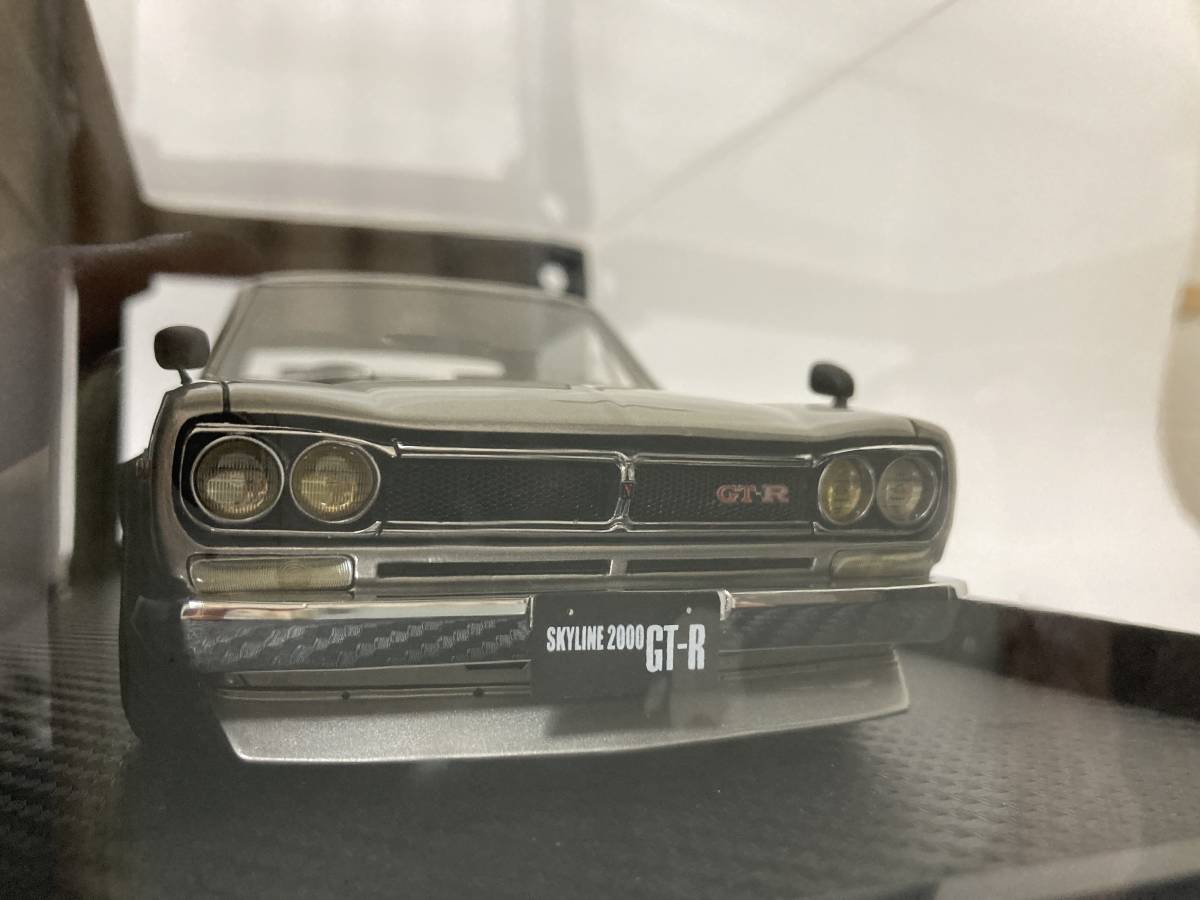 Nissan SKYLINE 2000 GT-R （KPGC10） Silver （Wide-wheel）ハコスカ