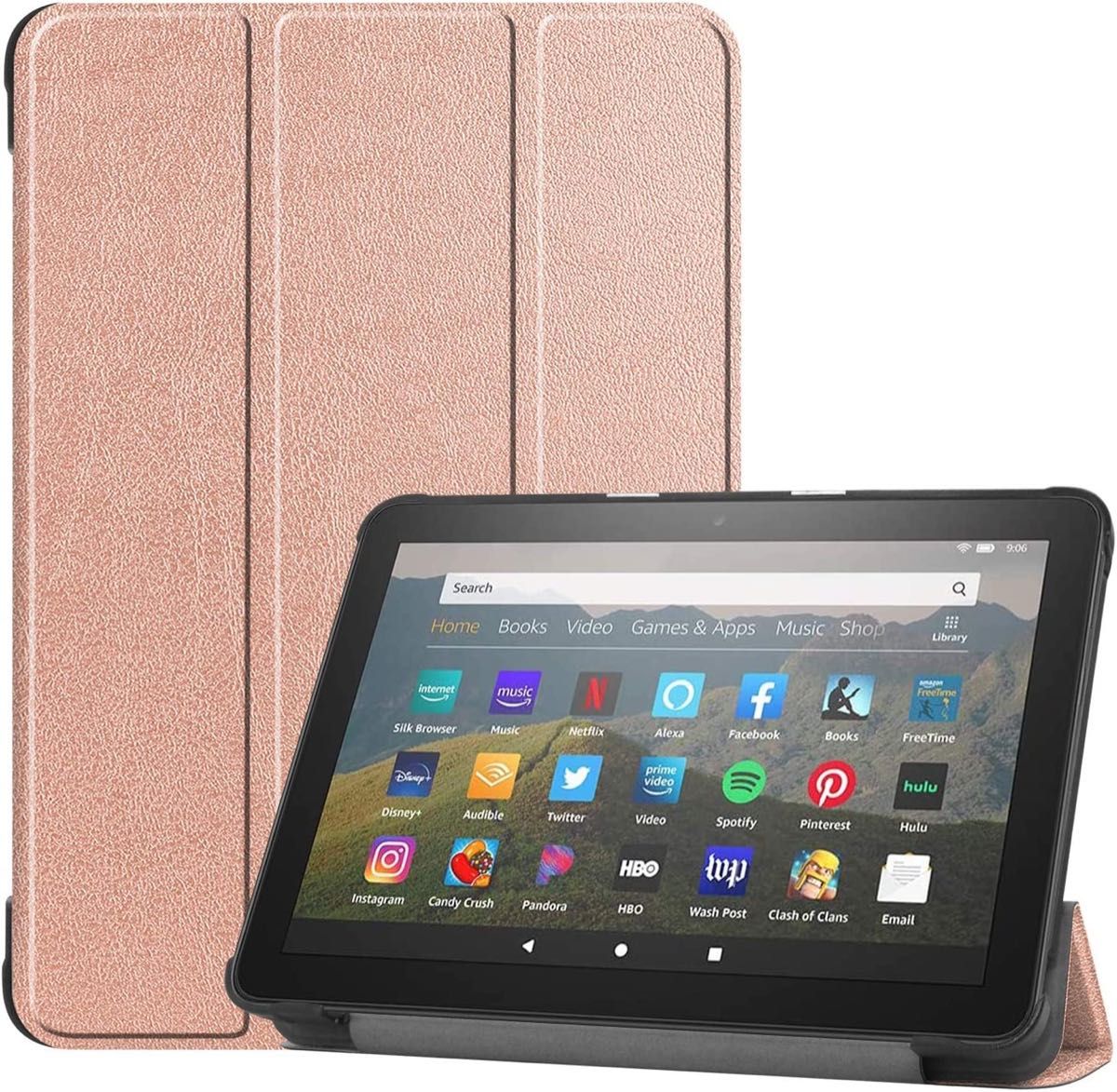 Amazon fire HD 8 最新版 第12世代 2022年モデル 64GB ローズ 新品同様