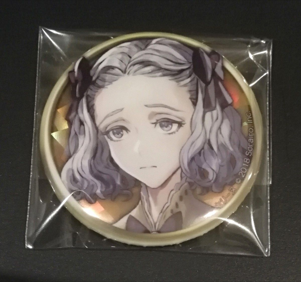 人狼ジャッジメント 人狼復活祭 ホログラム缶バッジ セリーヌ｜Yahoo