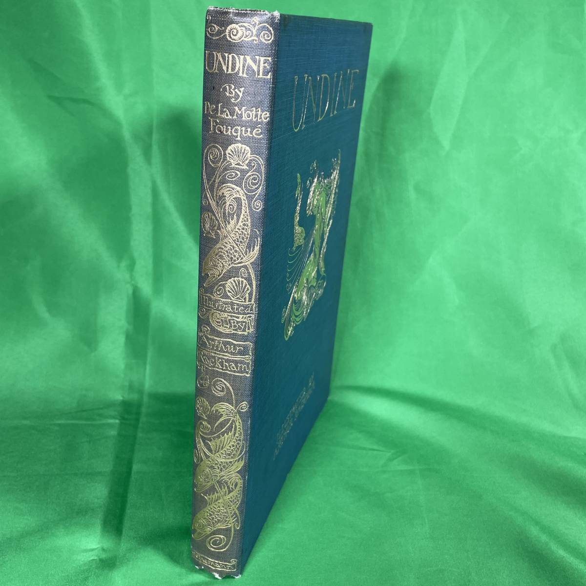 希少 美品 1909年 初版「ウンディーネ」UNDINE アーサーラッカム 挿絵