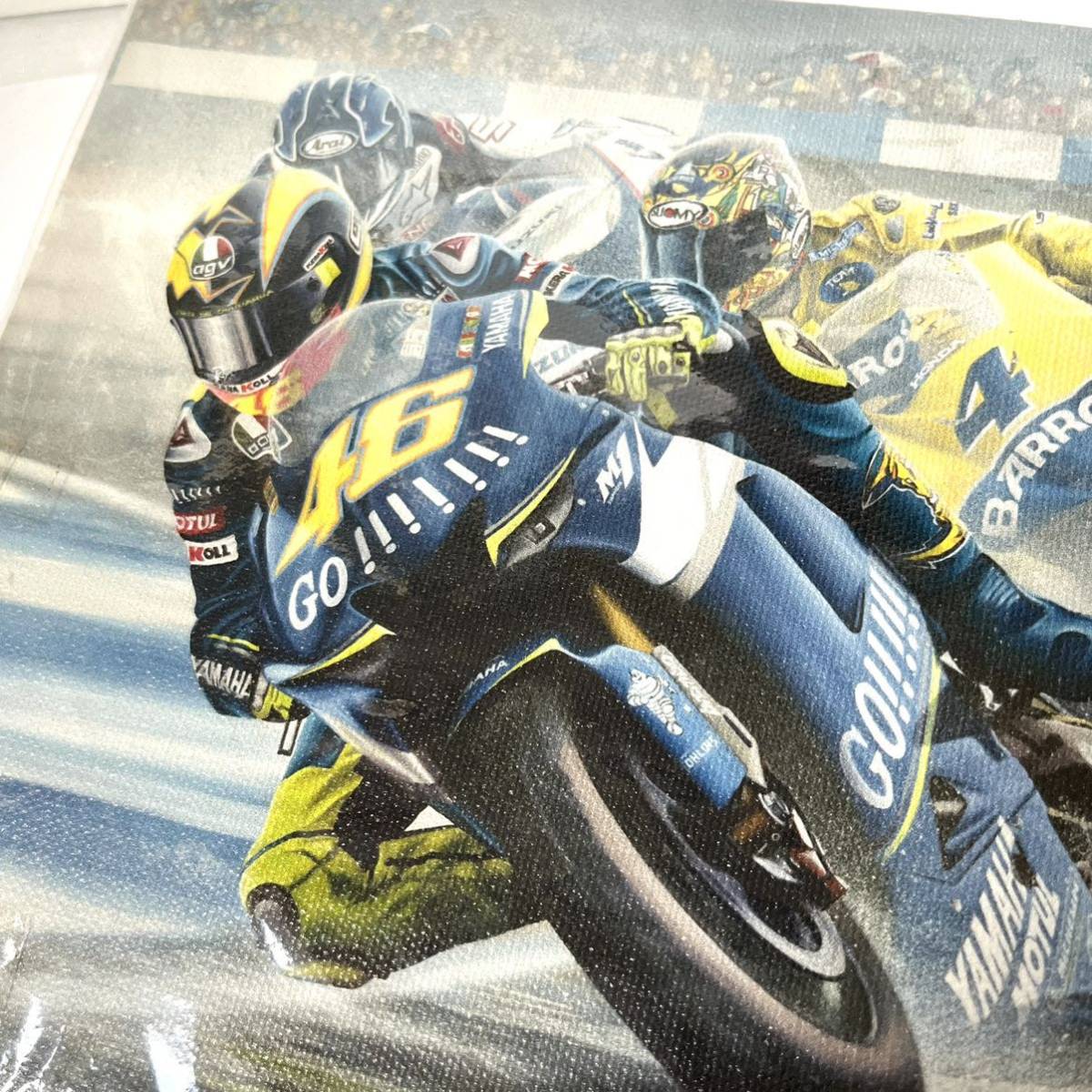 YAMAHA バレンティーノ・ロッシ サイン入りポスター MotoGP GAULOISES