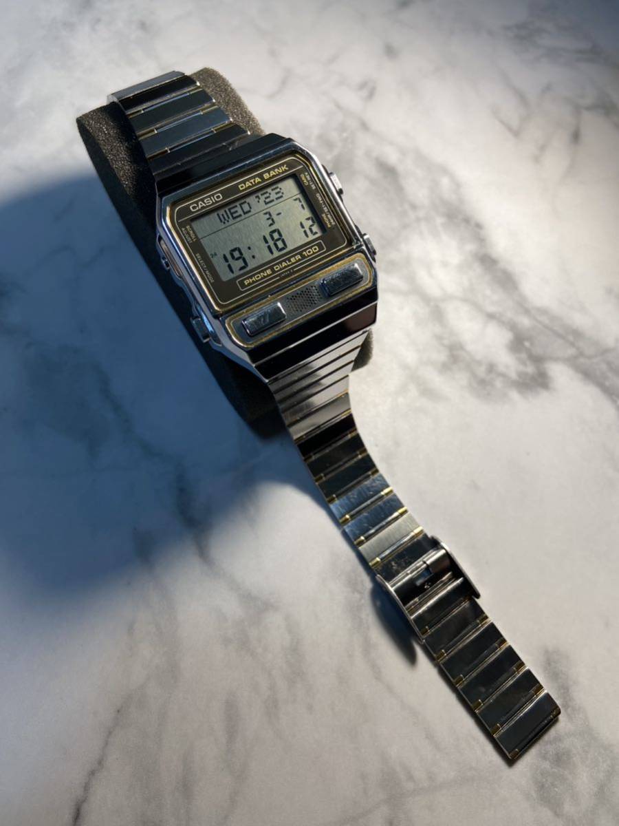 80's rare 動作品 CASIO DATABANK PHONE DIALER DBA-900 新品電池