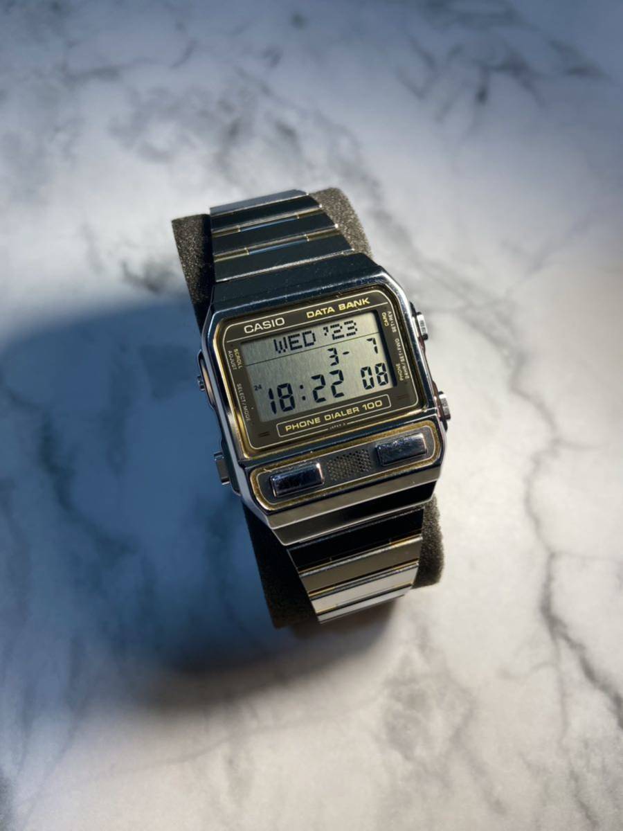80's rare 動作品 CASIO DATABANK PHONE DIALER DBA-900 新品電池