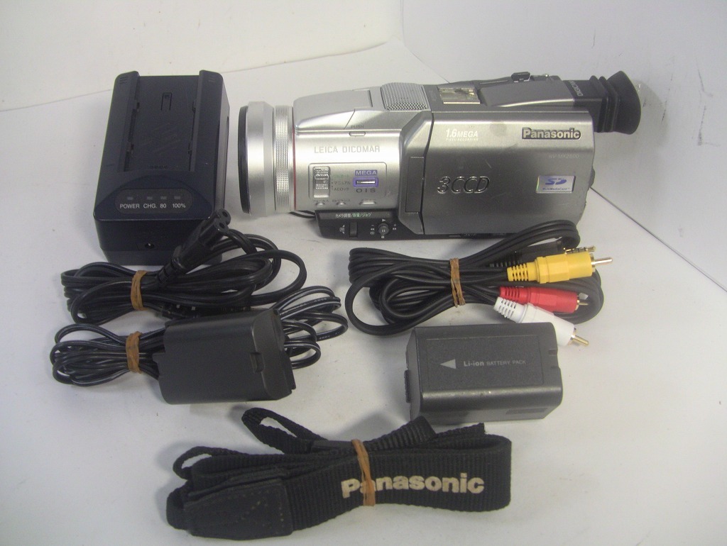 MiniDVテープ再生できます Panasonic MiniDVビデオカメラ NV-MX2500