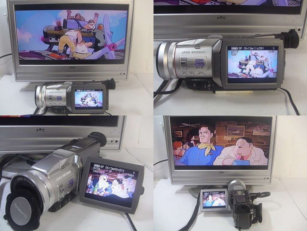 MiniDVテープ再生できます Panasonic MiniDVビデオカメラ NV-MX2500
