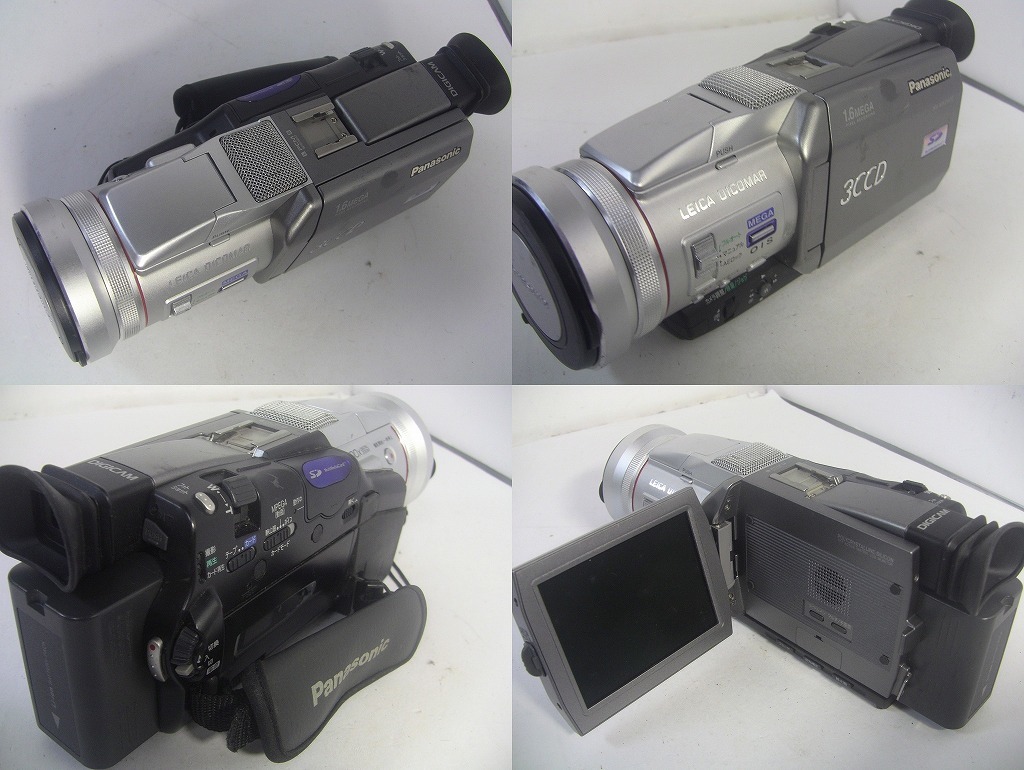 MiniDVテープ再生できます Panasonic MiniDVビデオカメラ NV-MX2500