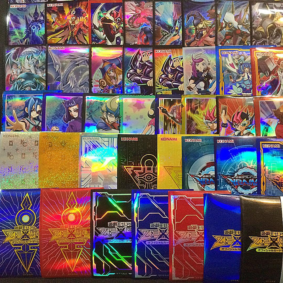 遊戯王 公式スリーブ 約150種類 セット 各1枚 コレクション まとめ売り