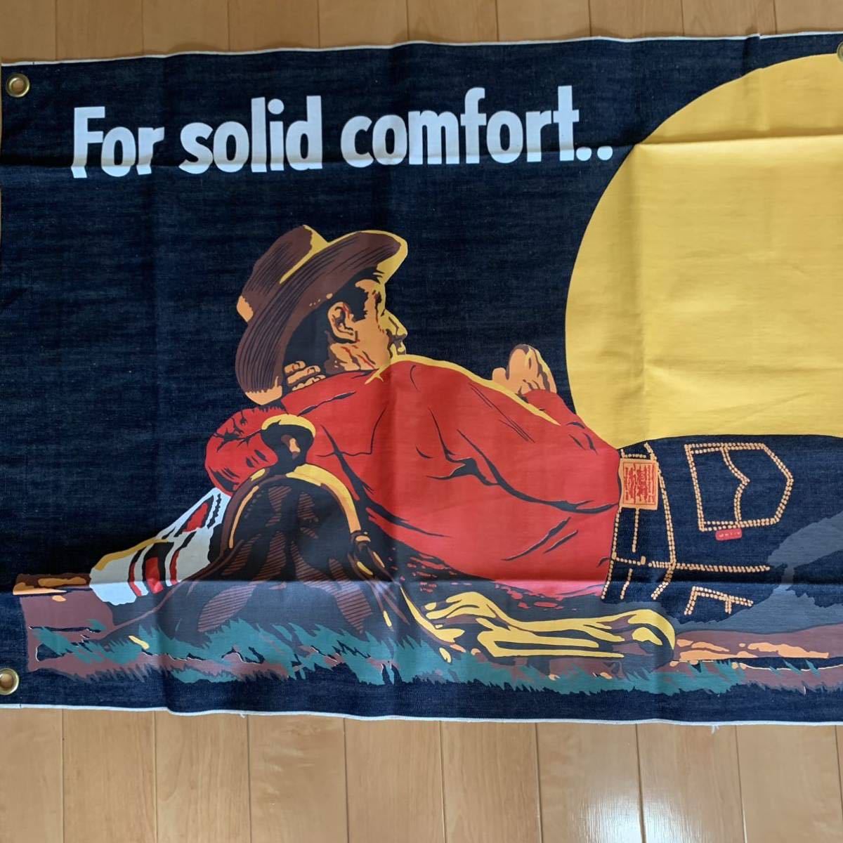 超レア 美品 リーバイス 大型 デニム バナー タペストリー インテリア