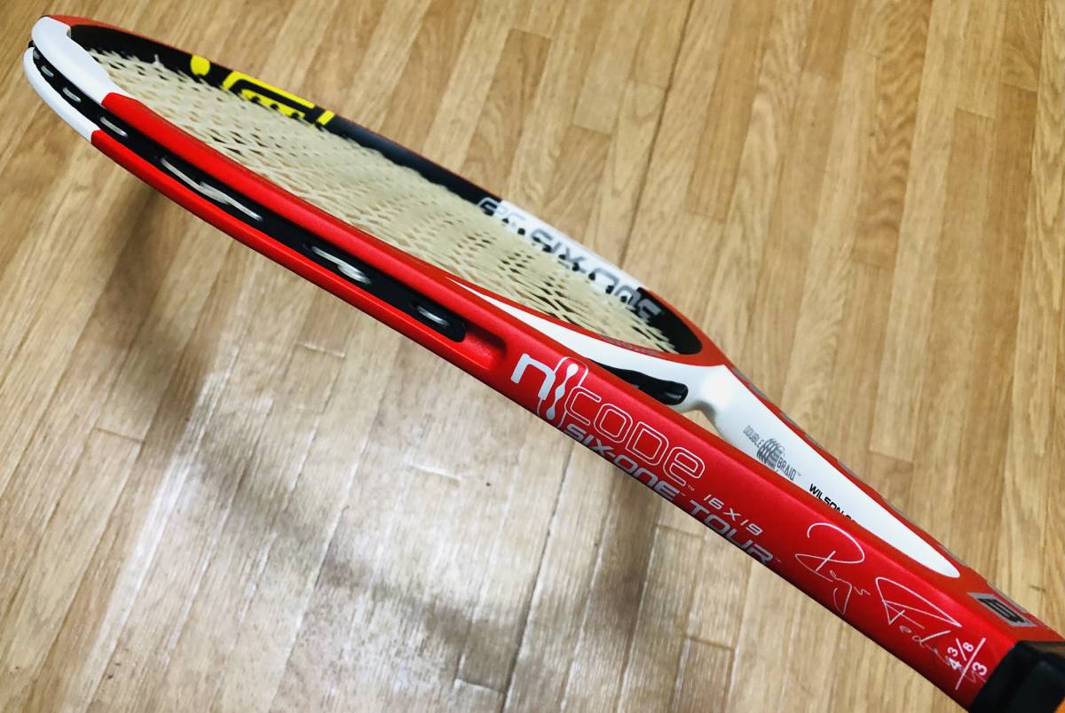 送料無料 限定2000本モデル Wilson n Six One Tour Federer ウィルソン