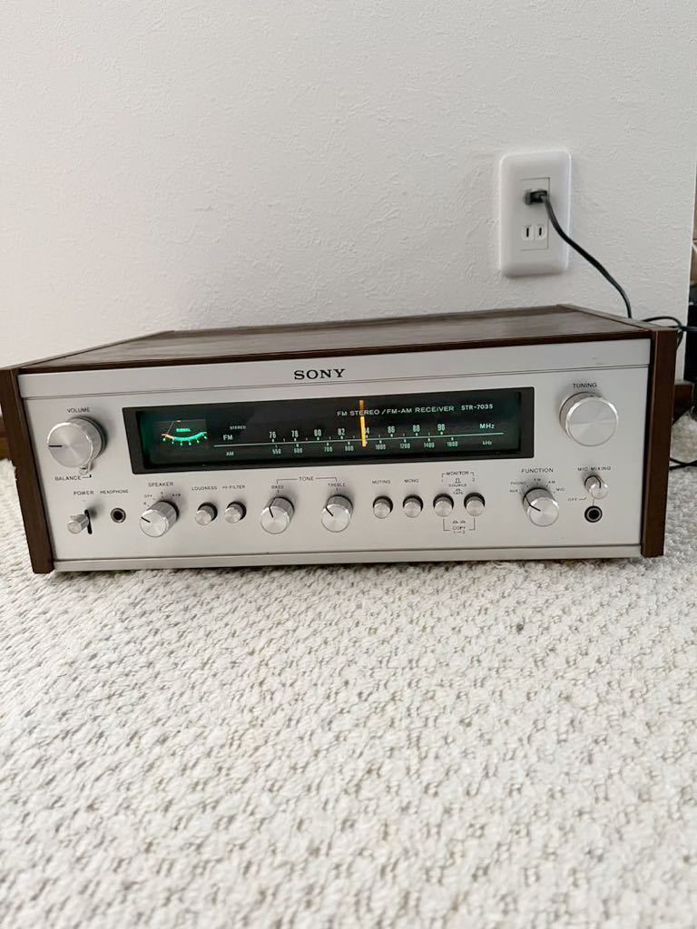 Yahoo!オークション - SONY STR-7035 ソニー FM AM ステレオレシーバー