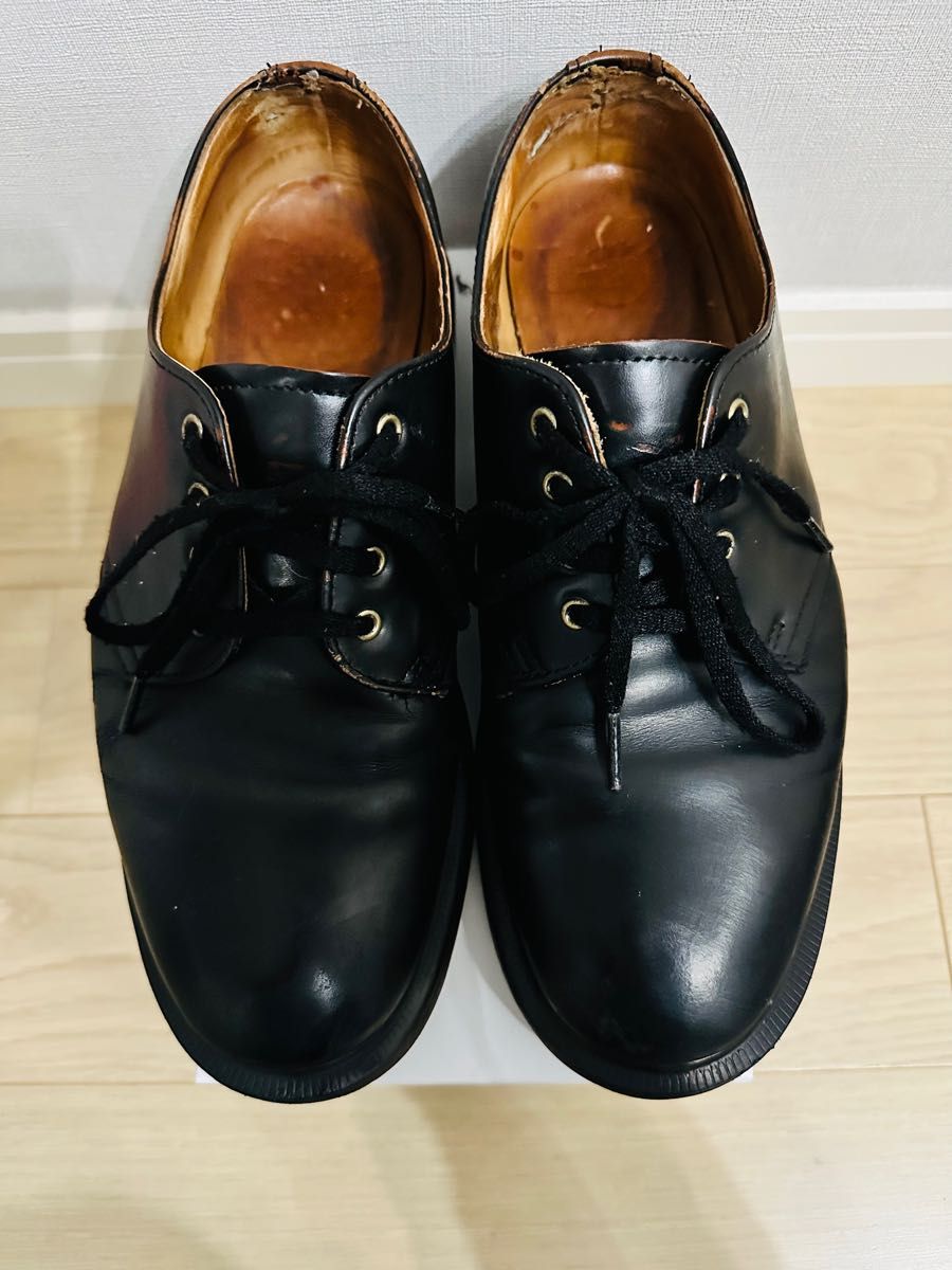 黒ステッチ Dr Martens ドクターマーチン 3ホール AW006｜Yahoo!フリマ