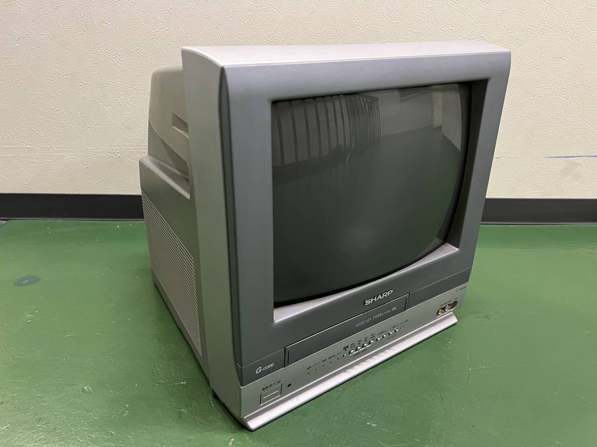 Yahoo!オークション - 3082 SHARP シャープ VT-14GH10 テレビデオ カラ