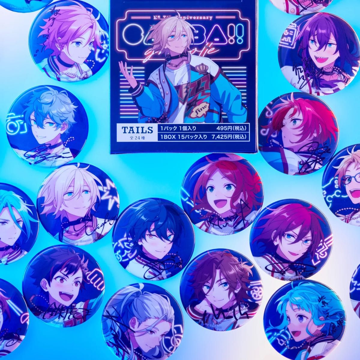 最終値下げ あんスタ 7周年 缶バッジ ぱしゃっつ BOX セット 未開封