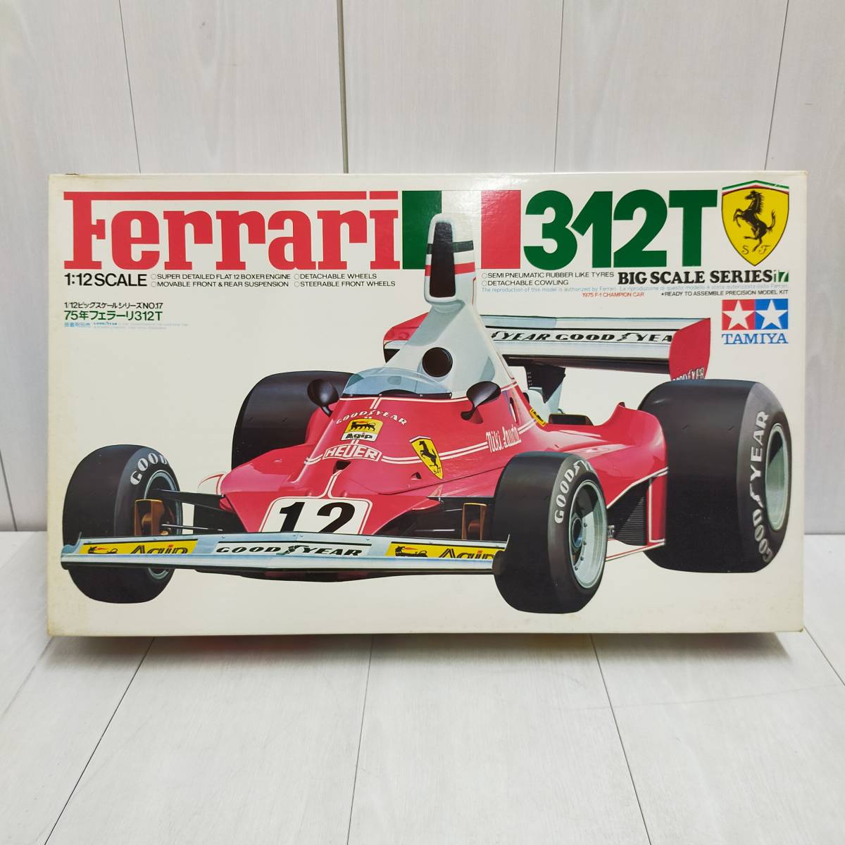 未組立 TAMIYA Ferrari 312T 1 12 SCALE 75年 フェラーリ ビッグ