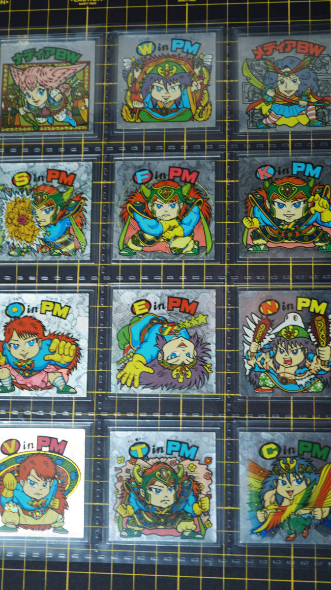 Yahoo!オークション - 旧ビックリマンシール 第21弾 ヘッド 12枚コンプ