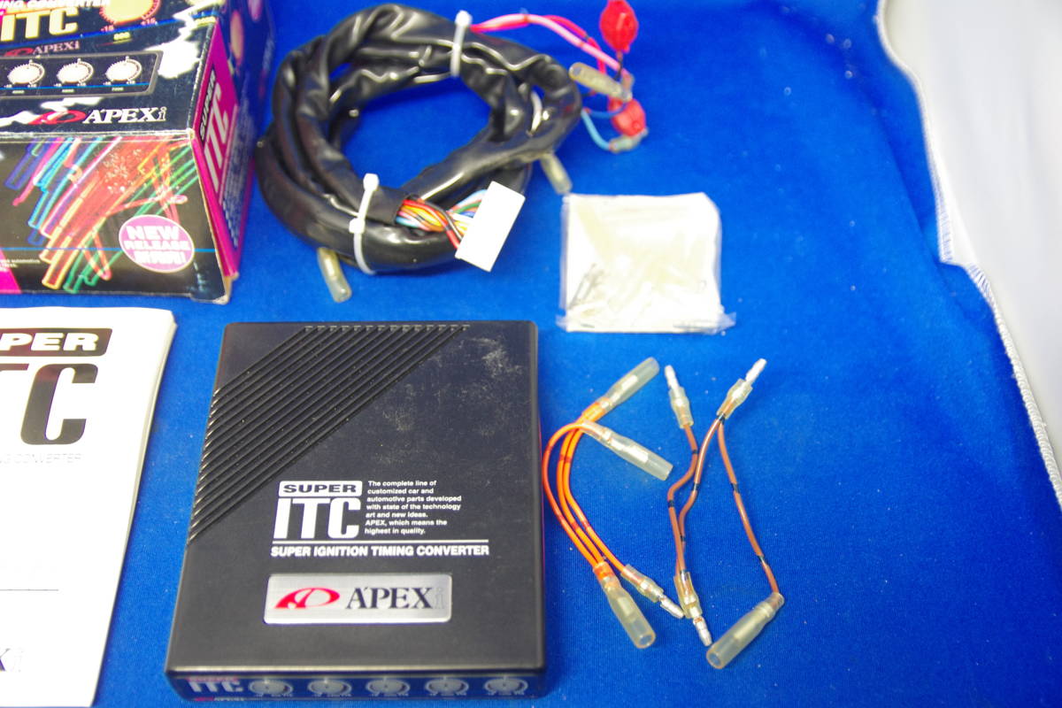 美品 アペックス S-ITC 点火時期 調整 APEXi スーパーITC 取り説付
