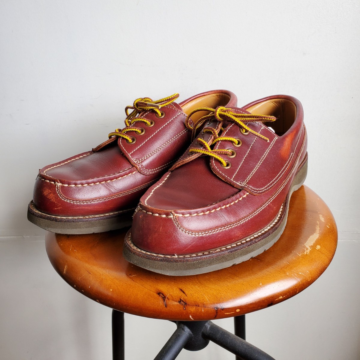 800 ダナー DANNER ダンキャット デッキシューズ 8 26㎝位 赤茶系