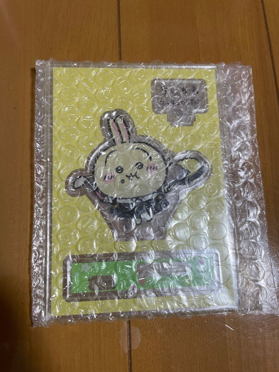 ちいかわモーニング当選品アクリルスタンドハチワレ 当選書付き