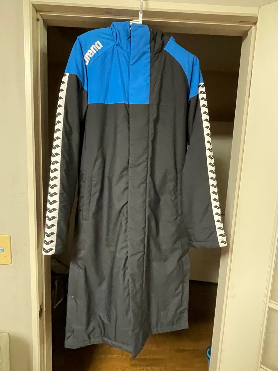 arena アリーナ ロングコート L 水泳 ベンチコート｜Yahoo!フリマ（旧