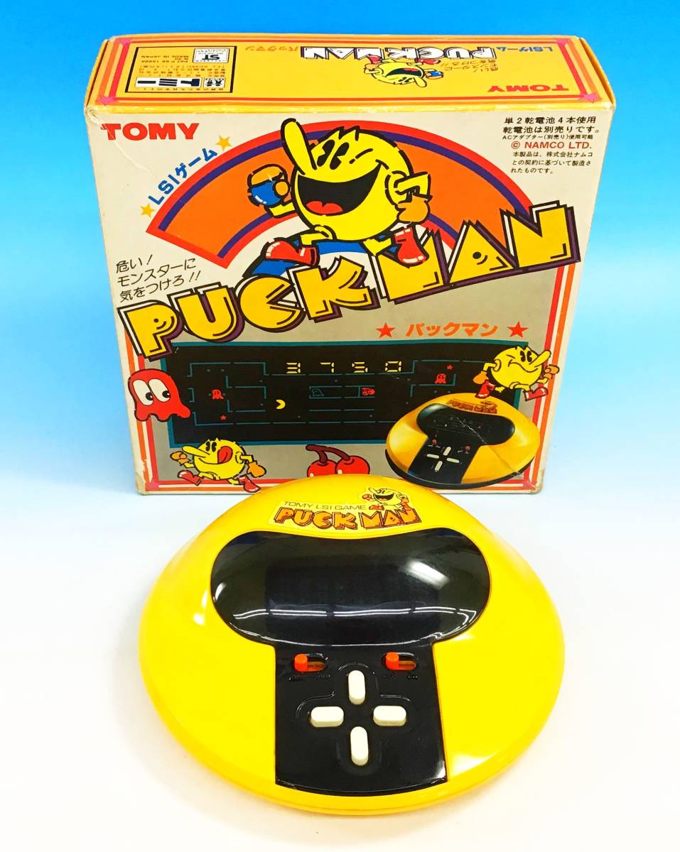 Yahoo!オークション - 当時物 通電確認済 TOMY パックマン LSIゲーム
