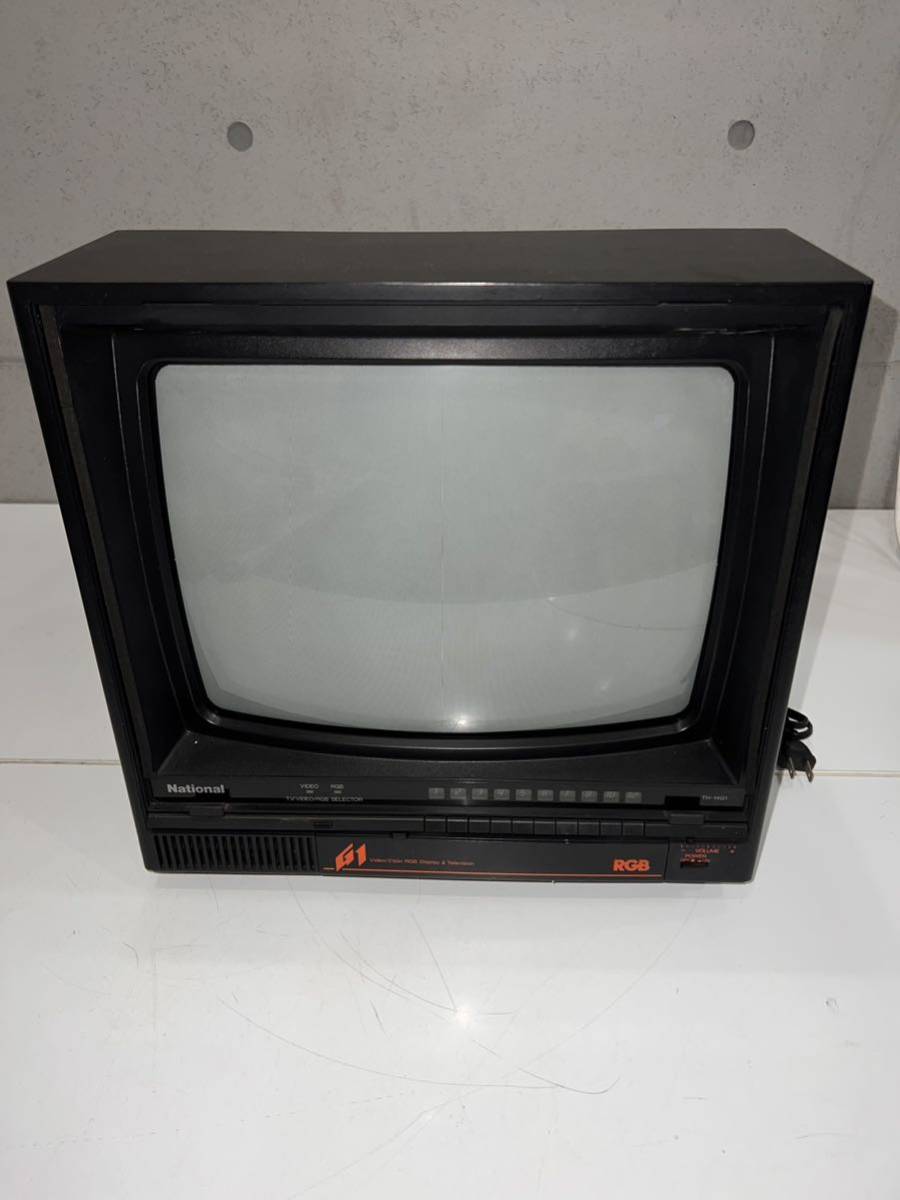 Yahoo!オークション - National ナショナル ブラウン管 テレビ RGB デ