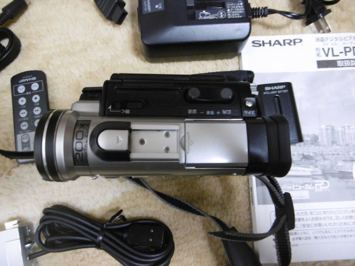 Yahoo!オークション - ダビンクに最適 SHARP VL-PD7 デジタルビデオカ