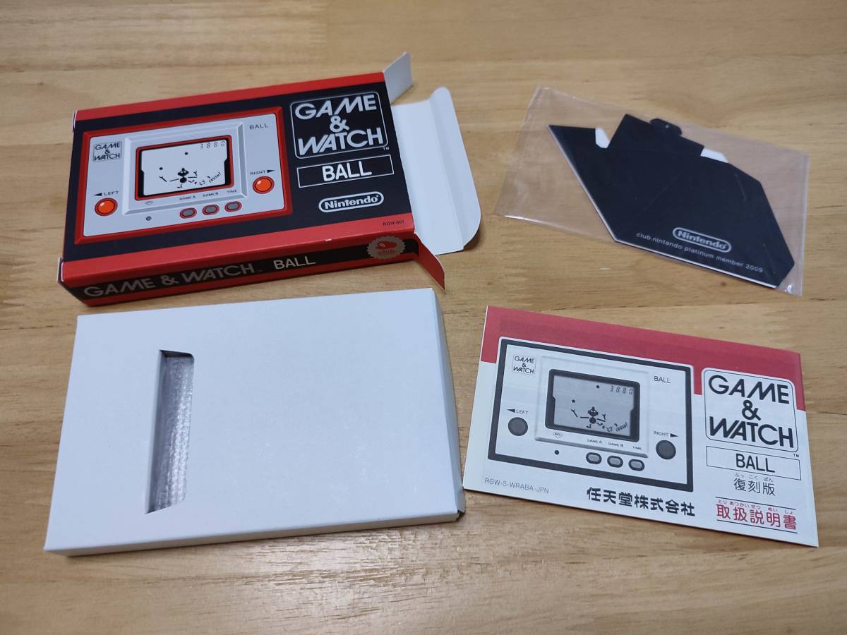未使用・非売品】ゲーム＆ウォッチ ボール 復刻版GAME&WATCH BALL