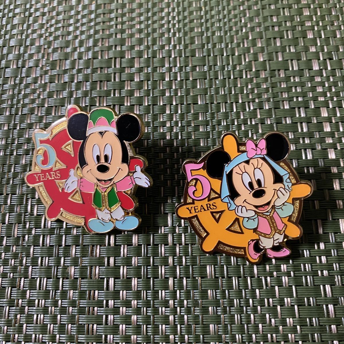 ディズニーリゾート☆ピンバッチ☆ミッキー☆ミニー☆チップ&ディール