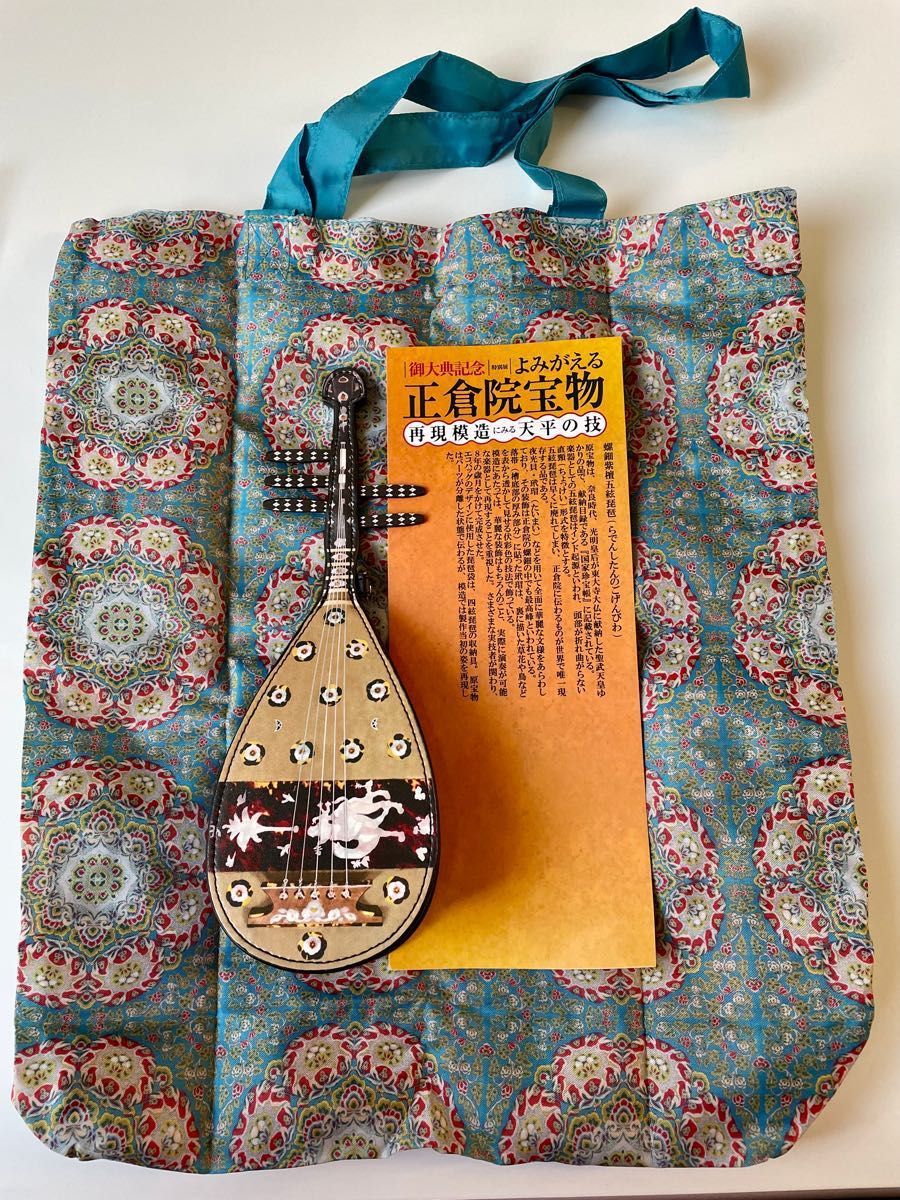 模造 螺鈿紫檀五弦琵琶 エコバッグ＆ポーチ｜Yahoo!フリマ（旧PayPay